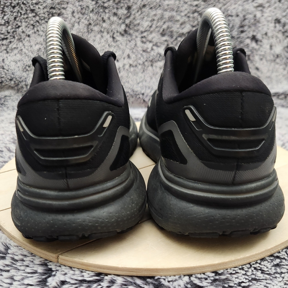 Brooks Ghost 15 Women's Size 8 Triple Black Athletic Running Sneakers Shoes - Picture 7 of 9